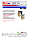 Turbo Air TGF-5SD-N Specsheet