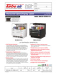 Turbo Air TOM-36L-UF-B-1S-N and TOM-36L-UF-W-1S-N SpecSheet