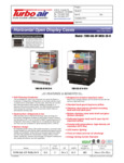 Turbo Air TOM-36L-UF-B-3S-N and TOM-36L-UF-W-3S-N SpecSheet Turbo Air TOM-36L-UF-B-3S-N and TOM-36L-UF-W-3S-N SpecSheet