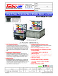 Turbo Air TOM-36L-UFD-S-3SI-N SpecSheet