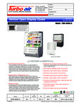 Turbo Air TOM-40MS-N Specsheet Turbo Air TOM-40MS-N Specsheet