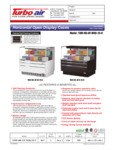 Turbo Air TOM-48L-UF-B-2S-N and TOM-48L-UF-W-2S-N SpecSheet