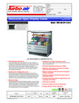 Turbo Air TOM-48L-UF-S-3S-N SpecSheet Turbo Air TOM-48L-UF-S-3S-N SpecSheet
