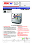 Turbo Air TOM-48L-UFD-S-3S-N SpecSheet