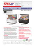 Turbo Air TOM-60L-UF-B-3S-N and TOM-60L-UF-W-3S-N SpecSheet Turbo Air TOM-60L-UF-B-3S-N and TOM-60L-UF-W-3S-N SpecSheet