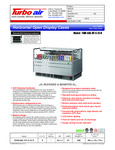 Turbo Air TOM-60L-UF-S-1S-N SpecSheet