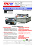 Turbo Air TOM-60L-UF-S-1SI-N SpecSheet