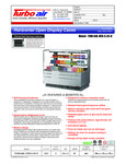 Turbo Air TOM-60L-UFD-S-3S-N SpecSheet