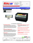 Turbo Air TOM-60SB-SP-A-N SpecSheet