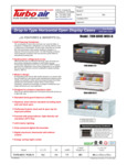 Turbo Air TOM-60UC-B-N and TOM-60UC-W-N SpecSheet