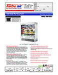 Turbo Air TOM-72ES-N Specsheet Turbo Air TOM-72ES-N Specsheet