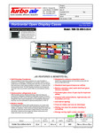 Turbo Air TOM-72L-UFD-S-3S-N SpecSheet Turbo Air TOM-72L-UFD-S-3S-N SpecSheet