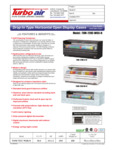 Turbo Air TOM-72UC-B-N and TOM-72UC-W-N SpecSheet