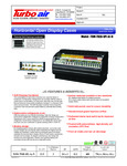 Turbo Air TOM-75SB-SP-A-N SpecSheet