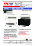 Turbo Air TOS-50NN-D-WB Specsheet Turbo Air TOS-50NN-D-WB Specsheet
