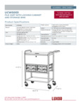 UCWS003 spec sheet UCWS003 spec sheet