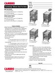 Ult Sheet Pan Rack Half-Under Spec Ult Sheet Pan Rack Half-Under Spec