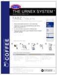 Urnex Tabs 13-z61-ux120-12 specsheet
