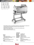 Sirman Meat Mixer Specsheet