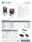 Valley Craft - Heavy Duty A-Frame Carts Sell Sheet