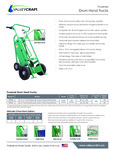 Valley Craft - Powered Drum Hand Trucks Sell Sheet