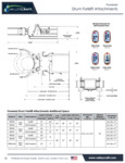 Valley Craft Drum Forklift Attachments Spec Sheet Valley Craft Drum Forklift Attachments Spec Sheet