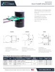 Valley Craft Drum Grabber Forklift Attachment Spec Sheet Valley Craft Drum Grabber Forklift Attachment Spec Sheet