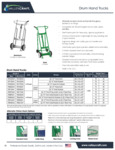 Valley Craft EZY-Rol Drum Truck Spec Sheet Valley Craft EZY-Rol Drum Truck Spec Sheet
