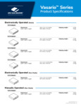 Vasario Spec Sheet
