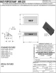 Vestil Multi-Purpose Ramp Specsheet Vestil Multi-Purpose Ramp Specsheet