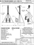 Vestil BFSJ-2748 Spec Sheet Vestil BFSJ-2748 Spec Sheet
