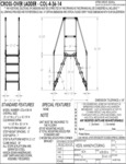 Vestil COL-4-36-14 Spec Sheet