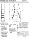Vestil COL-4-36-23-HDG Spec Sheet