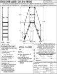Vestil COL-5-46-14-HDG Spec Sheet