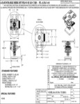 Vestil FL-ADJ-46 Spec Sheet