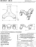 Vestil LEG-D Spec Sheet