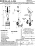 Vestil LO-J-BEAM Spec Sheet Vestil LO-J-BEAM Spec Sheet