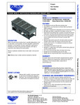Vollrath Drop In Four Compartment Hot Cold Food Well Specsheet