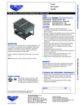 Vollrath Drop In Hot Cold Food Well Specsheet Vollrath Drop In Hot Cold Food Well Specsheet