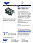 Vollrath Drop In Three Compartment Hot Cold Food Well Specsheet Vollrath Drop In Three Compartment Hot Cold Food Well Specsheet