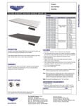 Vollrath Flush Mount Heated Shelf Warmer Specsheet