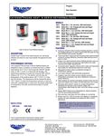 Spec Sheet