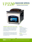 SpecSheet for VP220