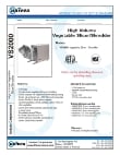 VS2000 Spec Sheet VS2000 Spec Sheet