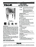 Vulcan F32437 VC6G Series Single Deck Deep Depth Gas Convection Ovens Specsheet Vulcan F32437 VC6G Series Single Deck Deep Depth Gas Convection Ovens Specsheet