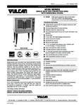 Vulcan F47151  VC5G Series Single Deck Gas Convection Oven with Removable Doors Specsheet