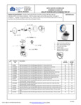 W & O HALF KIT SCHEDULE 40 PVC UNI-LIFT CHROME ZINC W & O HALF KIT SCHEDULE 40 PVC UNI-LIFT CHROME ZINC