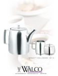 Walco Venus Hollowware Specsheet
