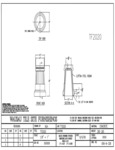 Wausau Tile Deerfield TF2020 Round Concrete Cigarette Receptacle Spec Sheet Wausau Tile Deerfield TF2020 Round Concrete Cigarette Receptacle Spec Sheet