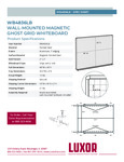 WB4836LB spec sheet